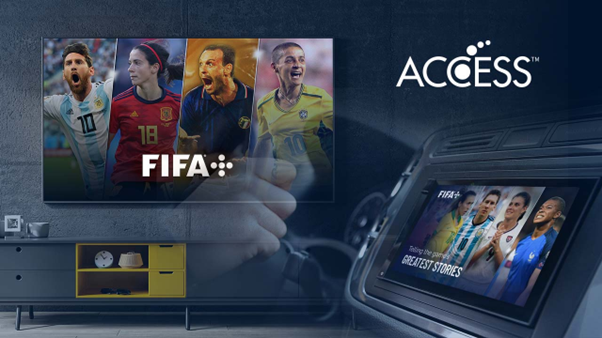 ACCESS EuropeとFIFA、サッカー無料動画配信アプリ「FIFA+」を世界中のスマートテレビと自動車に向けて提供