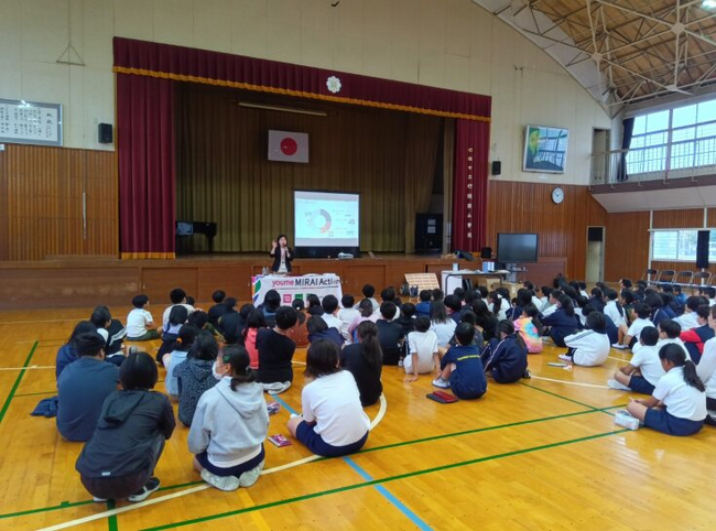 環境教育の一環として行橋市立行橋南小学校にて出前授業を実施しました