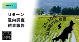 「新潟県出身の20-30代を対象としたUターン意向調査結果を発表」— きら星株式会社が移住促進への新たな一歩