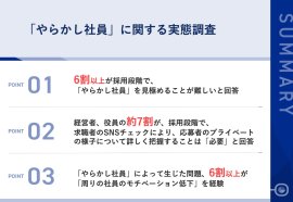 「やらかし社員」に関する実態調査