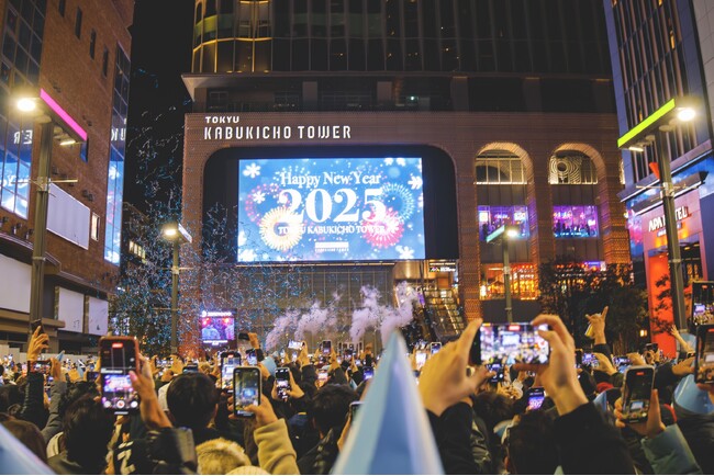 【イベントレポート】東急歌舞伎町タワー初の複数フロア横断型年越しイベント「TOKYU KABUKICHO TOWER 2025 New Year’s Eve」を開催