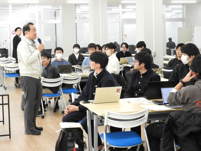 【鳥羽商船高専】東海農政局長による特別講義を受講