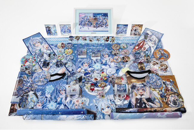 「雪ミク×ひろはこ」「初音ミク×弘前りんご」それぞれのコラボグッズが、2025年1月10日よりキャラアニ.comにて、受注販売開始！