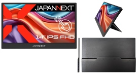 JAPANNEXTが14インチ IPSパネル搭載 10点マルチタッチ対応のフルHDモバイルディスプレイをECサイト限定 21,980円で1月10日(金)に発売 JAPANNEXTが14インチ IPSパネル搭載 10点マルチタッチ対応のフルHDモバイルディスプレイをECサイト限定 21,980円で1月10日(金)に発売