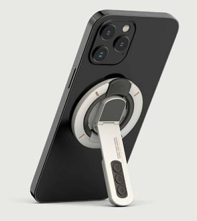 Magsafe対応の360度回転するスマホスタンド&リング!究極の暇つぶしに最適なプチプチボタン付き!