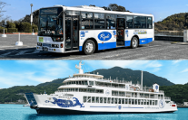 岡山駅～小豆島(土庄港)間の移動に、便利でお得な乗り継ぎチケット「かもめバスキップ」のモバイルチケットを販売開始