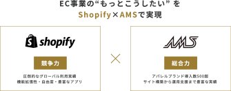 株式会社AMS、Shopifyを活用したEC事業支援サービスを開始　サービス開始に合わせShopifyと共催にて、2/7(金)にトークイベント「Shopify Partner Roadshow」を開催