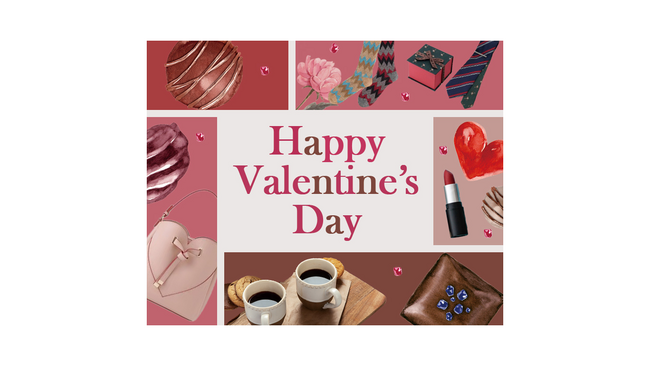 注目の新ショップも続々登場！マルイネット通販で２０２５年バレンタイン特集「Happy Valentine's Day」を開催！