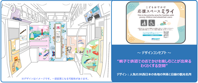 大阪・関西万博へ親子でお出かけの皆様へ　JR西日本グループは子育て世代を応援します！