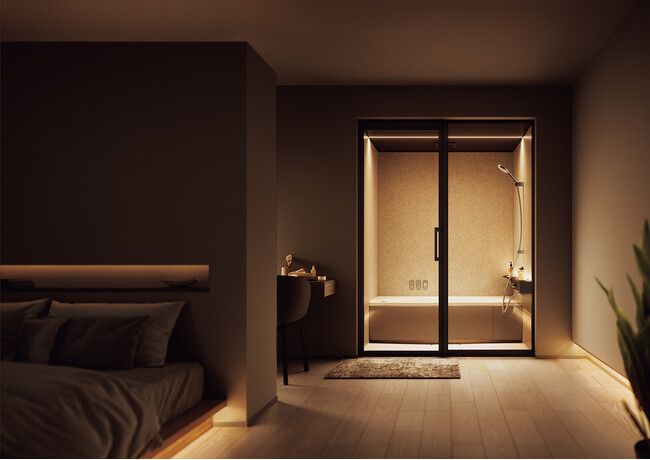 パナソニックはお風呂を「眠る前に過ごす部屋」と考える睡眠の専門家が監修したシステムバスルームの新プラン「おやすみBEVAS」発売