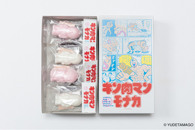大好評「キン肉マンモナカ」の第2弾 新年のお祝いにふさわしい 紅白モナカの登場です。
