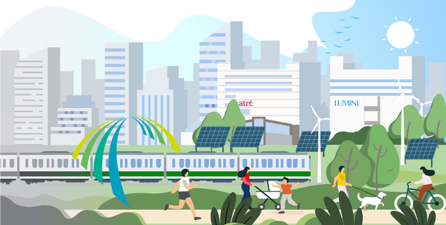 JERAとJR東日本によるアトレおよびルミネへの太陽光発電によるオフサイト型コーポレートPPAの導入について