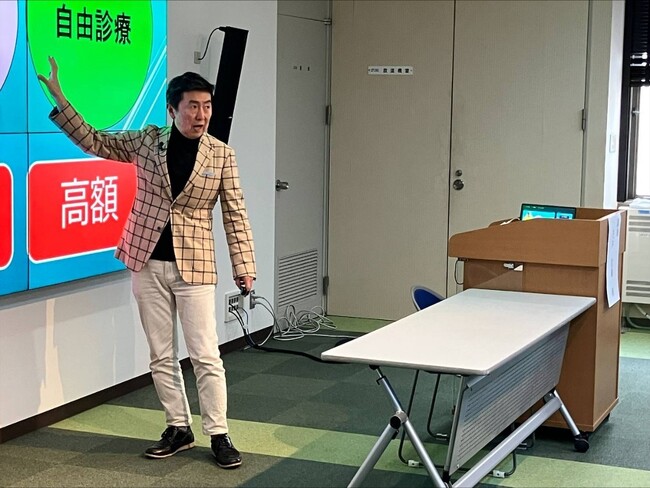 【千葉県】フリーアナウンサーの笠井信輔さんが自身の闘病、輸血治療の経験を伝え”献血の大切さ”を広げるセミナーを開催しました