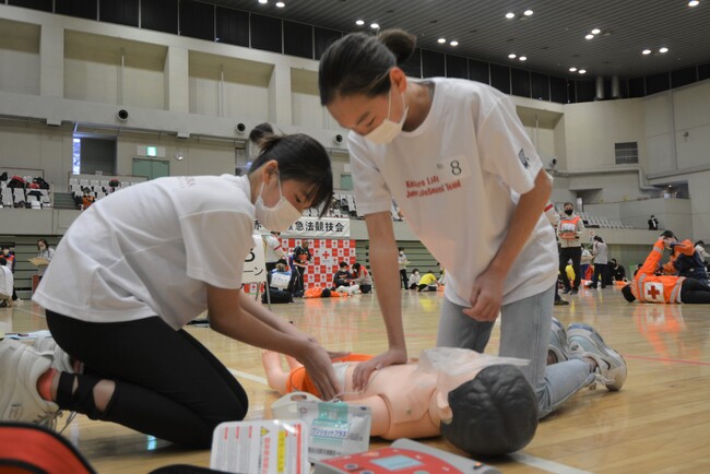 大きな災害や事故に備える!「第27回赤十字救急法競技会」を開催します