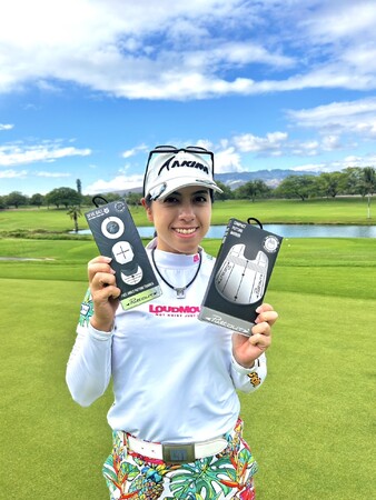JLPGA、スタイヤーノ梨々菜プロがパッティング専門ブランド「PuttOUT」初の公式アンバサダーに就任