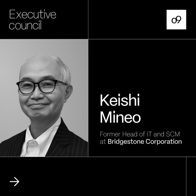 元ブリヂストンの峯尾啓司氏がo9ソリューションズの評議会に参画