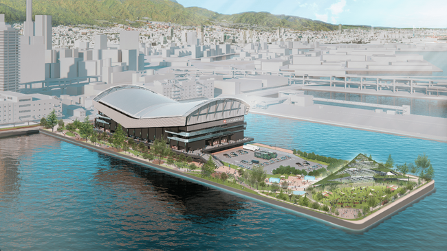 阪神淡路大震災より30年の節目に誕生する次世代アリーナ×スカパーＪＳＡＴ 国内初・GLION ARENA KOBEが災害医療対応の衛星通信アンテナを導入