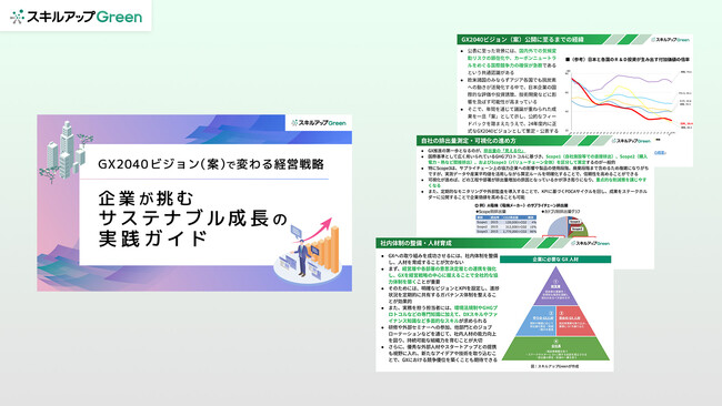 GX2040ビジョン（案）のポイントを解説！サステナブル成長の実践ガイドを無料公開