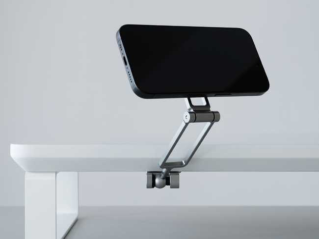 PREDUCTS：マグネットで多様なガジェットを机に設置する「Magnet Gadget Arm」販売開始