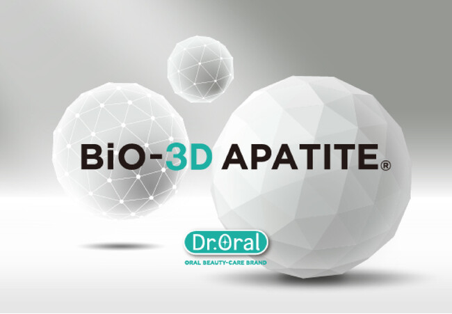 【世界唯一】Dr.Oral 独自成分『バイオ３Dアパタイト(R)』共同開発　　　　卵殻由来の新オーラルケア成分で“歯の徹底美白“を叶える
