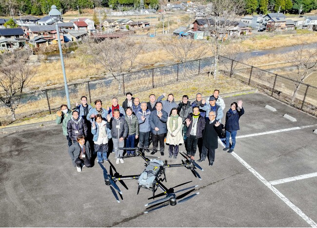 トルビズオン、岐阜県関市にてレベル3.5飛行によるドローン搬送を成功