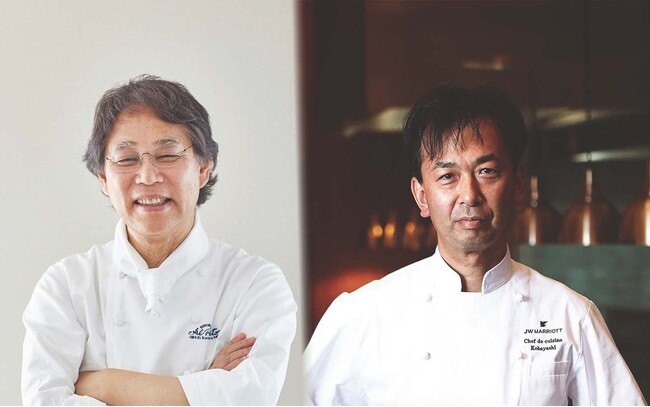 【JWマリオット・ホテル奈良】イタリアンの巨匠片岡護氏とシルクロード ダイニング料理長小林正幸が贈る特別コラボレーションディナーを開催