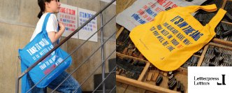 日本限定モデル「Notabag × Letterpress Letters」1/20発売！ドイツのバッグブランドと日本のクリエイティブスタジオがコラボ