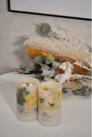 結婚式やプロポーズの花束を永遠のカタチに！サステナブルなアフターブーケ”キャンドル”！