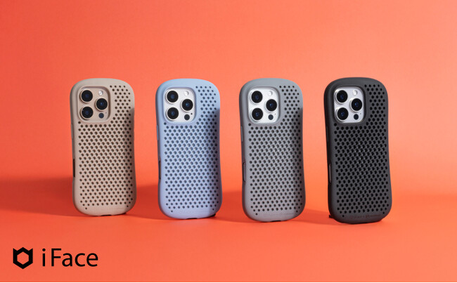 iFace×AndMesh MESH Grip Case　iFaceからメッシュデザインのAndMeshコラボケースが公式店舗限定で発売！iPhone16 Pro/iPhone16 ProMax専用
