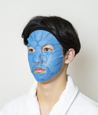 バレンタインギフトにも！金剛力士像みたいなたくましい顔になる「やまとcosmetic 米発酵液※配合 美容マスク」“すごみ顔ver”2月3日発売！