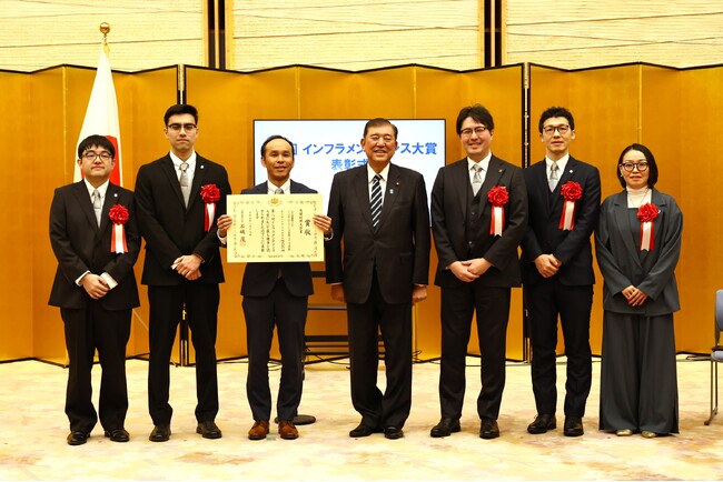 Fracta Japan、「第８回インフラメンテナンス大賞」内閣総理大臣賞を受賞！