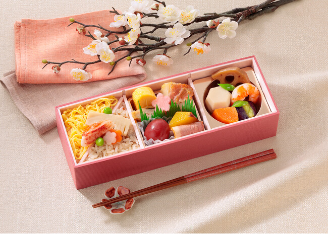 2月3日（月）よりなだ万季節のお弁当、「梅見御膳」期間限定販売