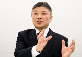 代表取締役社長 奥野敦氏 代表取締役社長 奥野敦氏