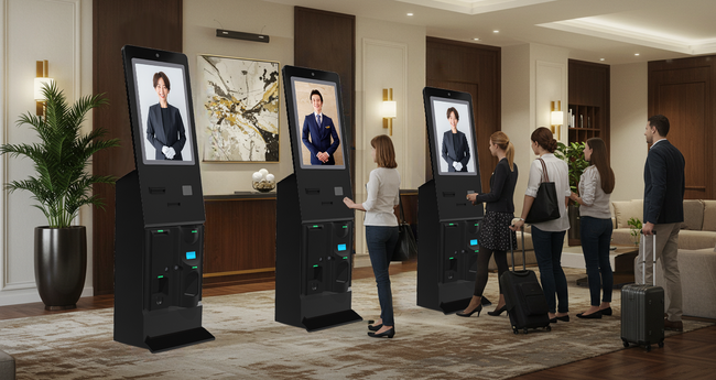 「AI音声対話」対応！次世代の宿泊施設の無人チェックインソリューションを開発開始