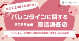 バレンタインの予算に物価の影響ありと答えた人は約4割　「バレンタインに関する意識調査2025年版」の結果を公開