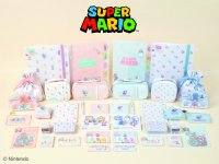 「スーパーマリオ」とコラボしたパステルカラーの文具雑貨シリーズを1月下旬より順次発売