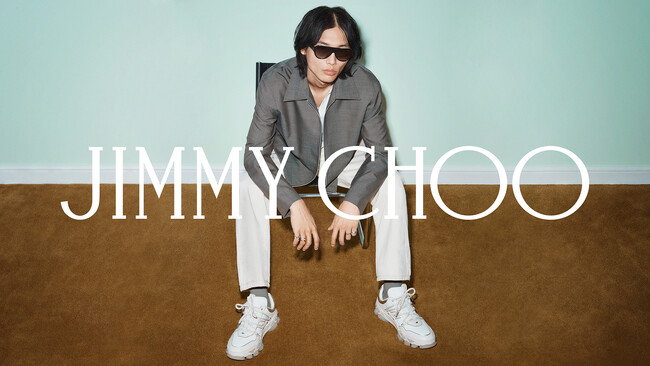JIMMY CHOO SPRING2025 MEN'S CAMPAIGNビジュアルを公開