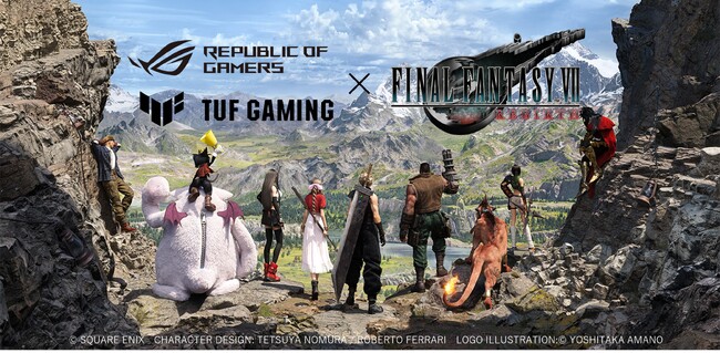 【ASUSお知らせ】ASUSのゲーミングブランドROGおよびASUS TUF GamingシリーズにてPC版「FINAL FANTASY VII REBIRTH」の推奨スペックPCを多数取得