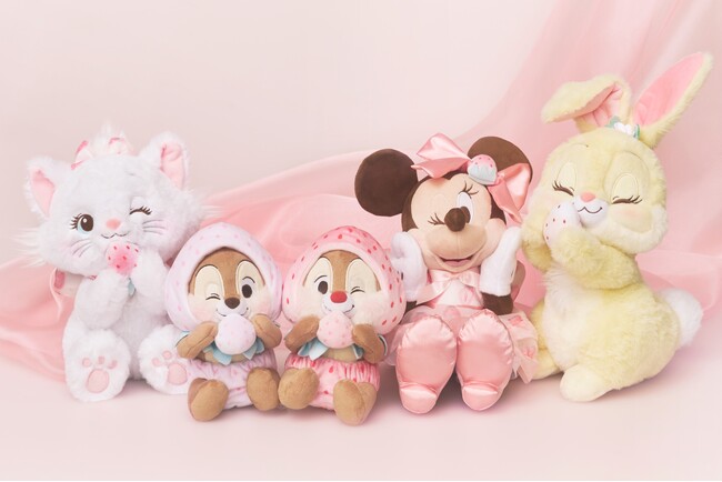 ほんのりピンクの白いちごとディズニー マリーたちにきゅんとする「STRAWBERRY COLLECTION」をディズニーストアで1月31日（金）より順次発売