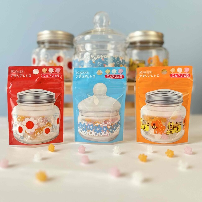 昭和レトロってかわいい！大人気アデリアレトロ×こんぺいとう コラボ企画第4弾新発売！