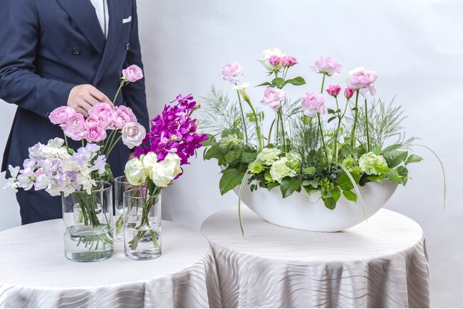 参加型のお供え花で大切な故人に想いを伝える。『みんなでつくるおそなえアレンジメントキット』を「日比谷花壇のお葬式」で2月1日(土)から提供開始。