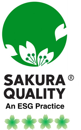 クロスホテル札幌・京都・大阪　3館すべてで　宿泊施設品質認証制度「Sakura Quality An ESG Practice（通称：サクラクオリティグリーン）」４御衣黄ザクラを獲得