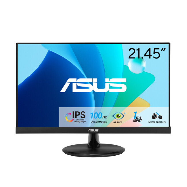 フルHD解像度、広視野角、ブルーライト軽減、フリッカーフリー技術、多様な接続オプションを特長とし、オフィスワークに最適な法人・文教向けモニター「VP229HFZ」を発表