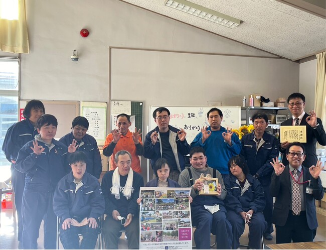 イオンタウン株式会社様　“きずなの種”寄贈式開催