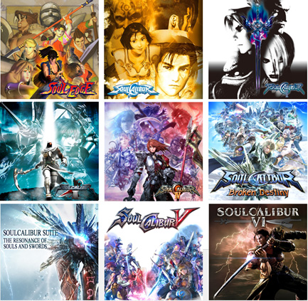 ソウルキャリバーシリーズ 計9アルバムが「Bandai Namco Game Music」より音楽配信開始!