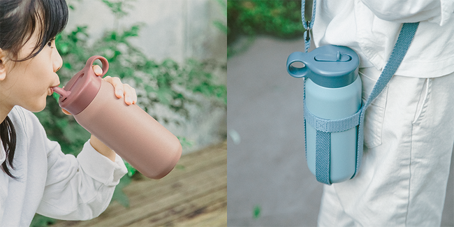 ［KINTO］キッズ向けタンブラーとストラップのセットを発売