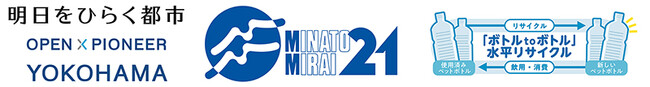 脱炭素先行地域「みなとみらい２１地区」で「ボトルｔｏボトル」水平リサイクルを開始