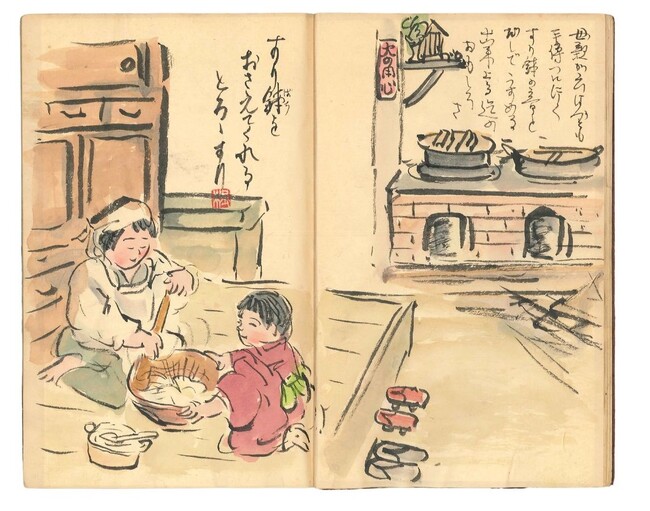 明石市立文化博物館にて企画展「くらしのうつりかわり展～多聞新八がえがいた明石～」を開催！