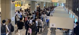 令和6年(2024年)10月に開催した「業界研究フェア(秋の陣)」の様子 令和6年(2024年)10月に開催した「業界研究フェア(秋の陣)」の様子