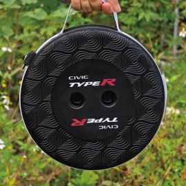 タイヤ型折り畳み椅子 デザイン Honda シビック TYPE R タイヤ型折り畳み椅子 デザイン Honda シビック TYPE R